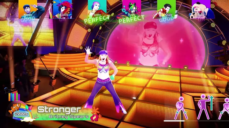 2000s tracks in Just Dance: Decades of Hits