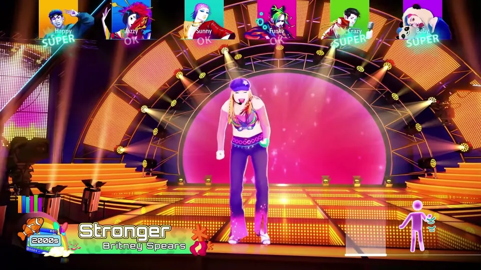 Official 2000s era artwork from Just Dance: Decades of Hits