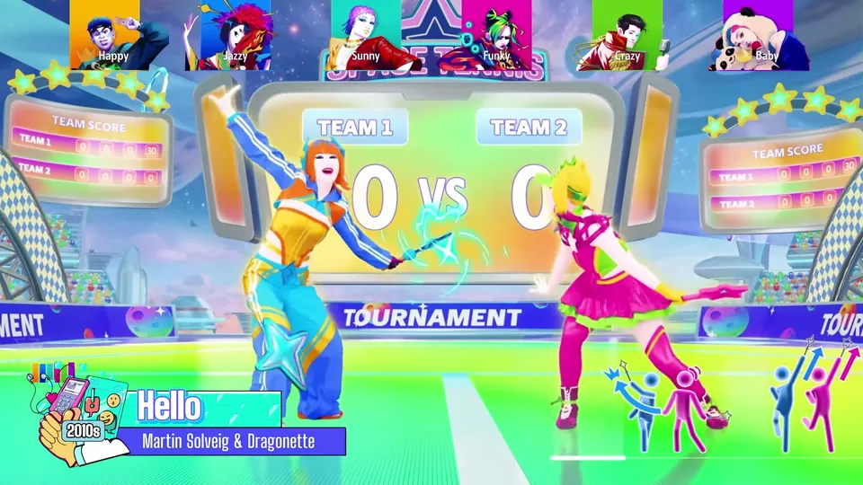 Official 2010s era artwork from Just Dance: Decades of Hits