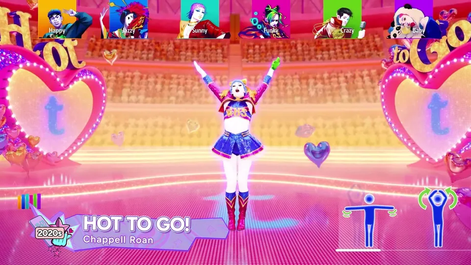 Party Mode round from the launch build